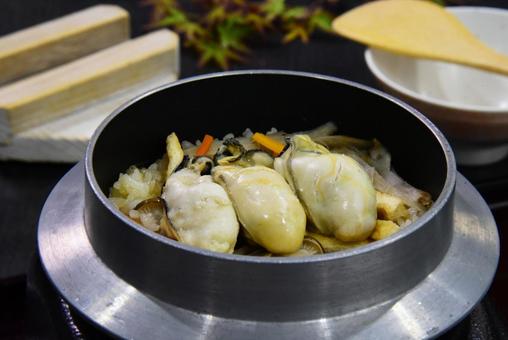 牡蠣丼,イメージ