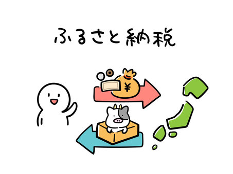 ふるさと納税,イメージ